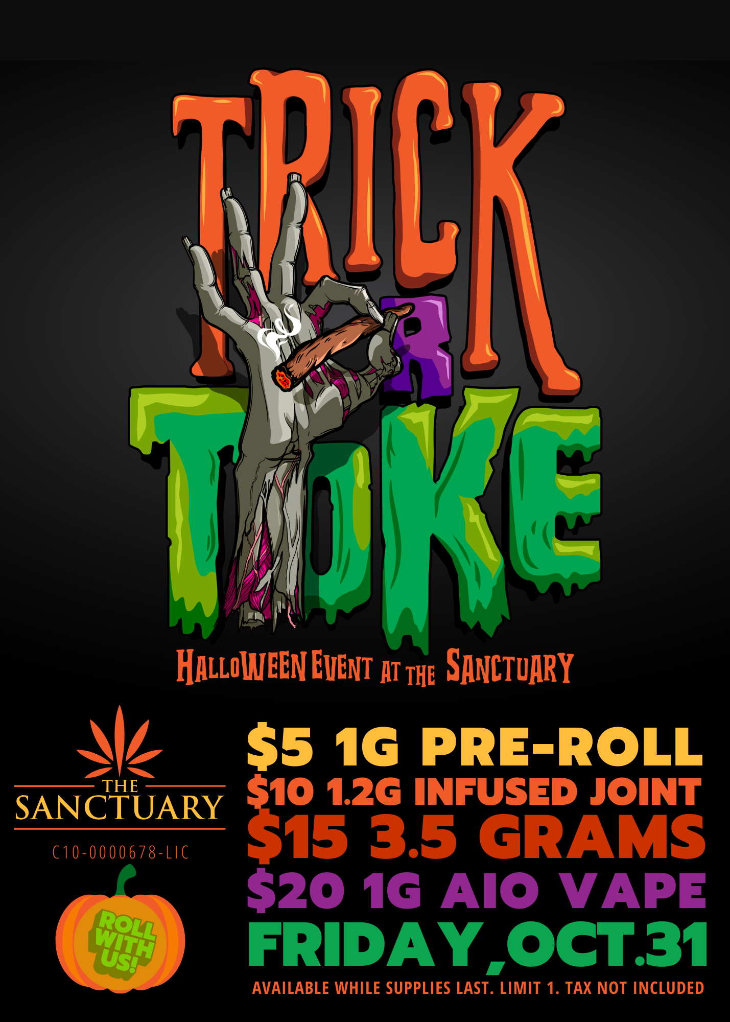 Trick-or-Toke